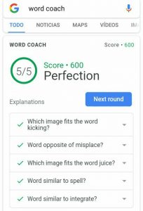 Word Coach, aprender inglés con google desde el móvil.  Linguadviser